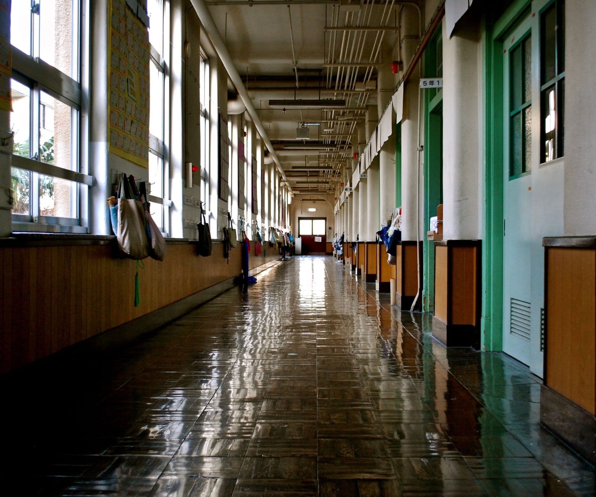 school hallway