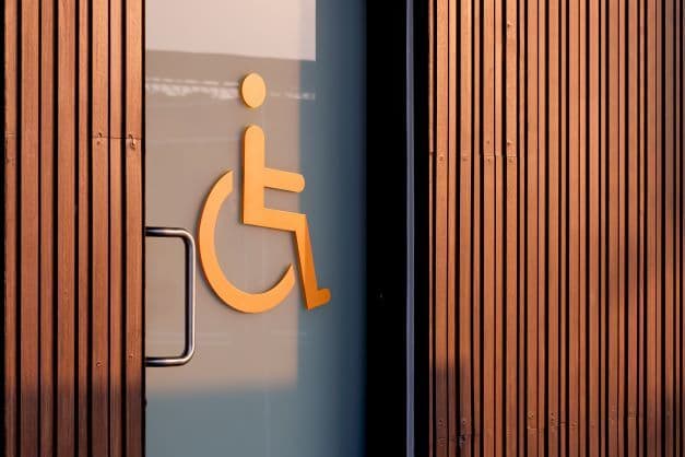 automatic opening doors for disabled picture