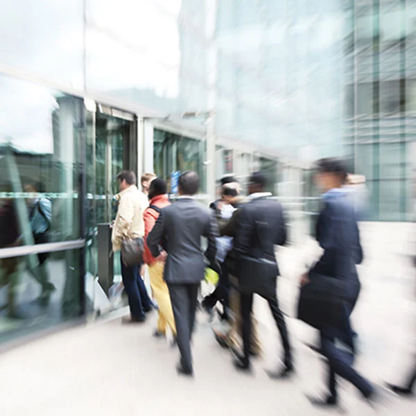 automatic door openers cost people time as they are queueing for the door